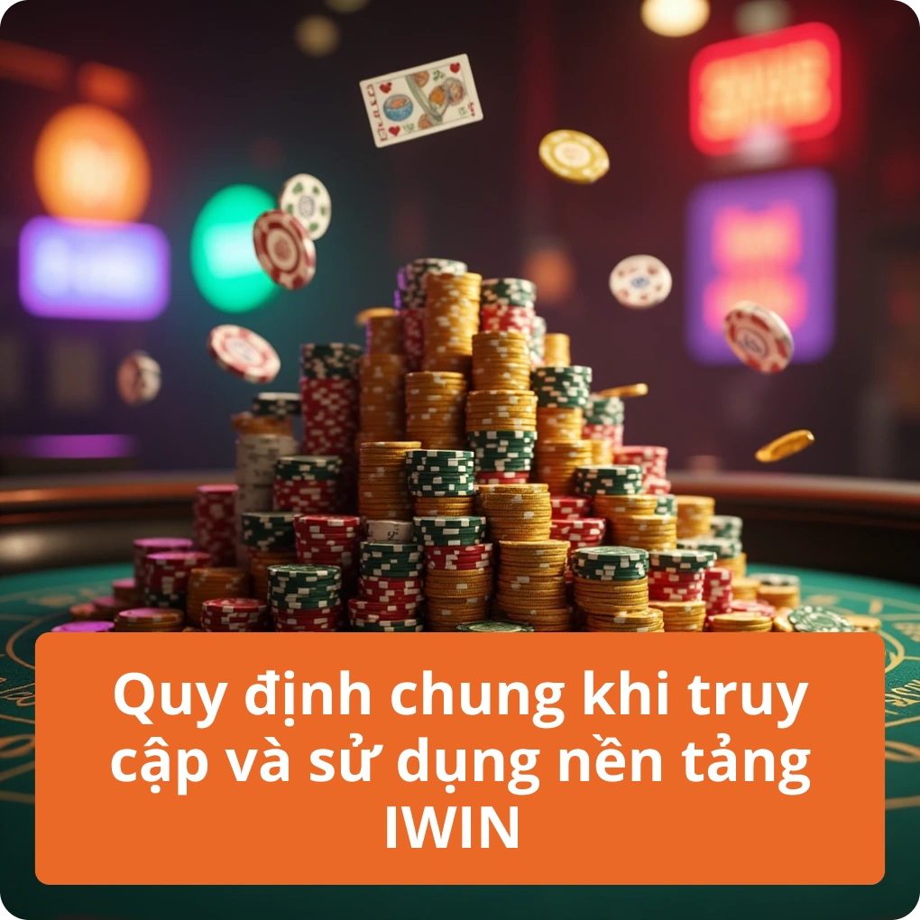 Quy định chung khi truy cập và sử dụng nền tảng IWIN – Quy Tắc Quy định chung khi truy cập và sử dụng nền tảng IWIN